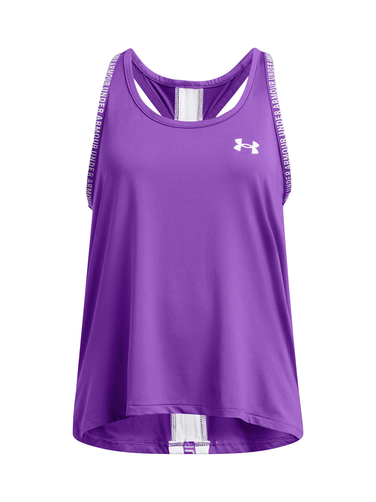 Polera sin mangas UA Knockout para niña
