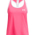 Polera sin mangas Under Armour knockout rosado para niñas