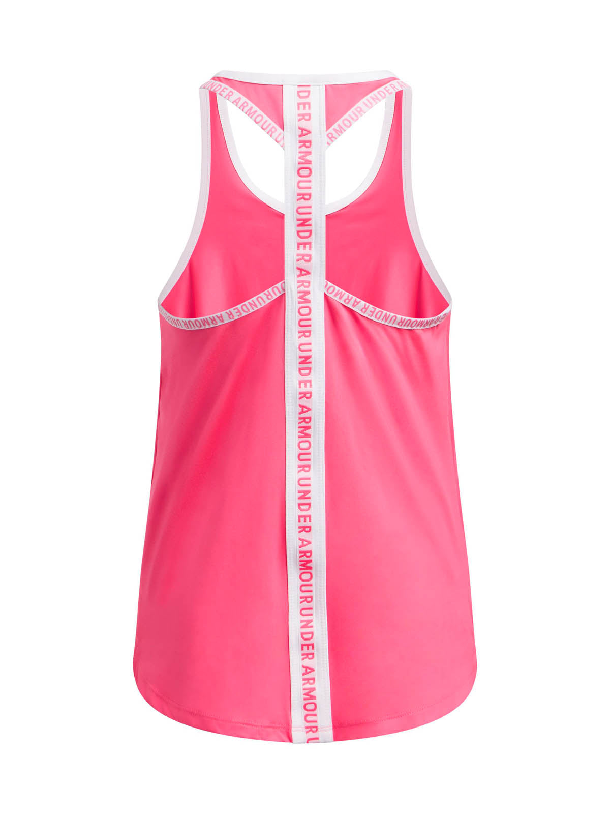 Polera sin mangas Under Armour knockout rosado para niñas