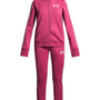 Conjunto Lifestyle para Niña Knit Tracksuit Rojo Under Armour.