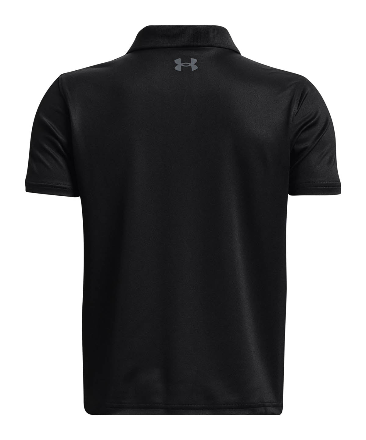 Polera manga corta de Golf para niño negro Under Armour