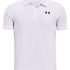 Polera manga corta de Golf para niño blanco Under Armour
