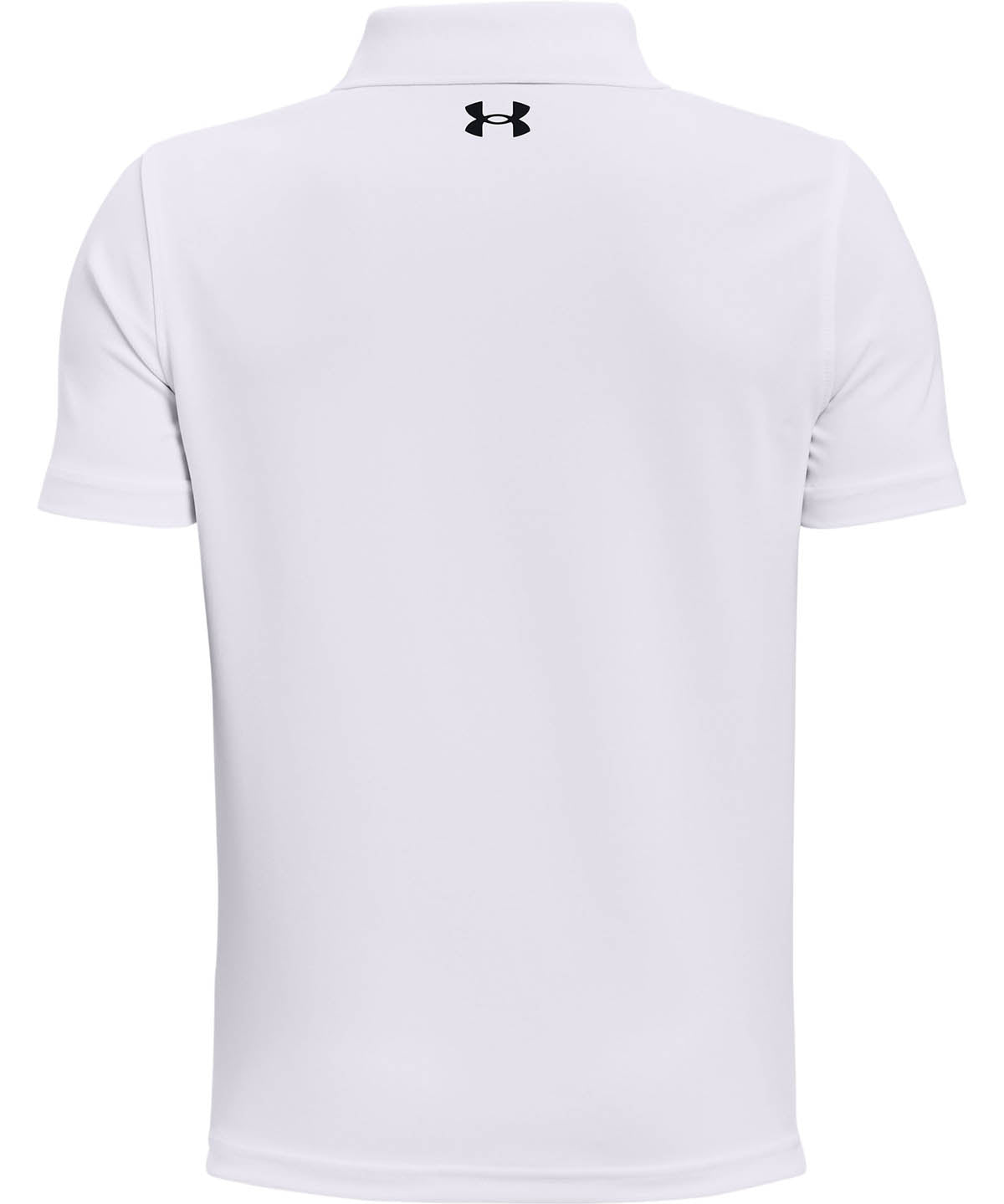 Polera manga corta de Golf para niño blanco Under Armour