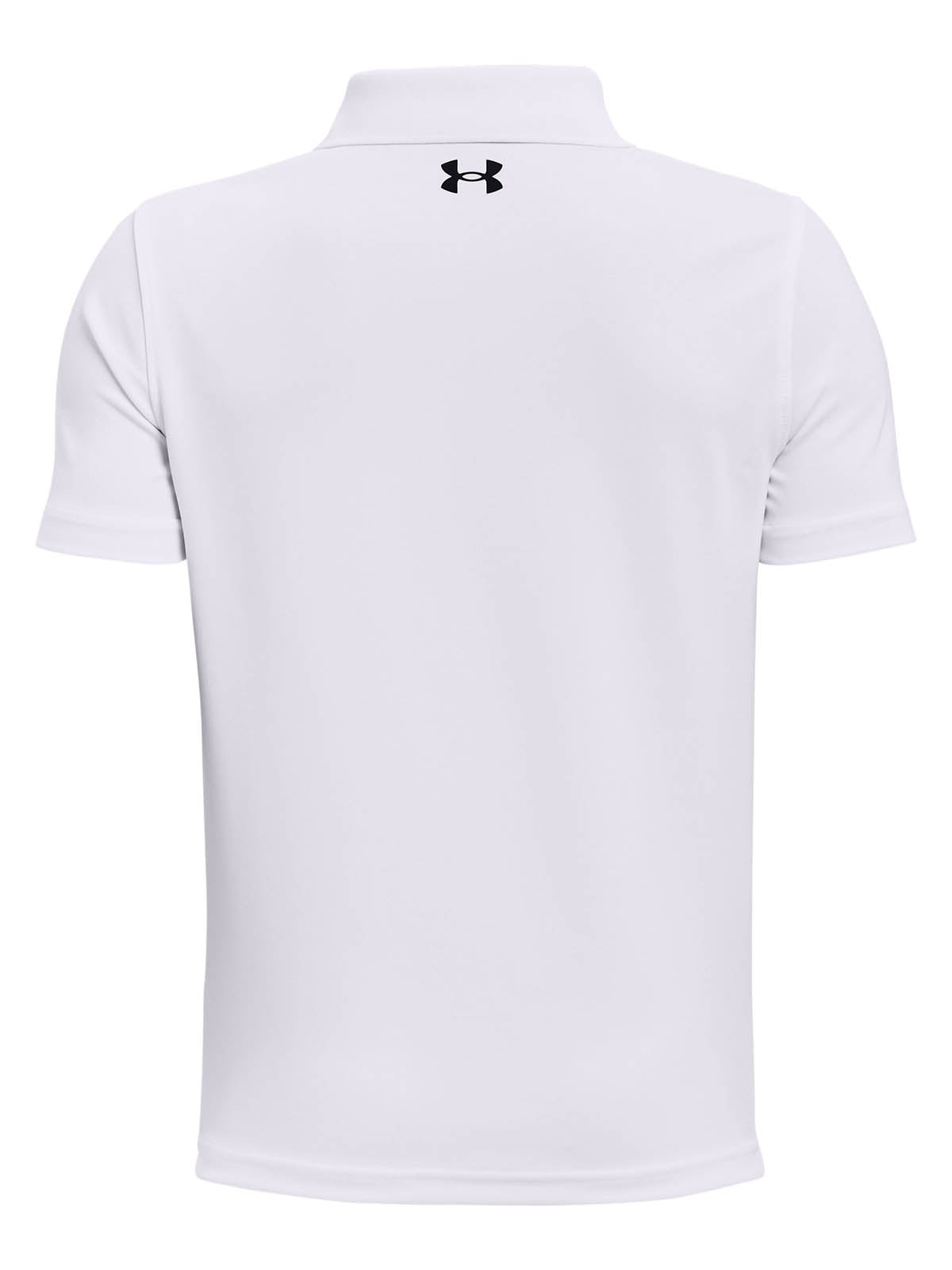 Polera manga corta de Golf para niño blanco Under Armour