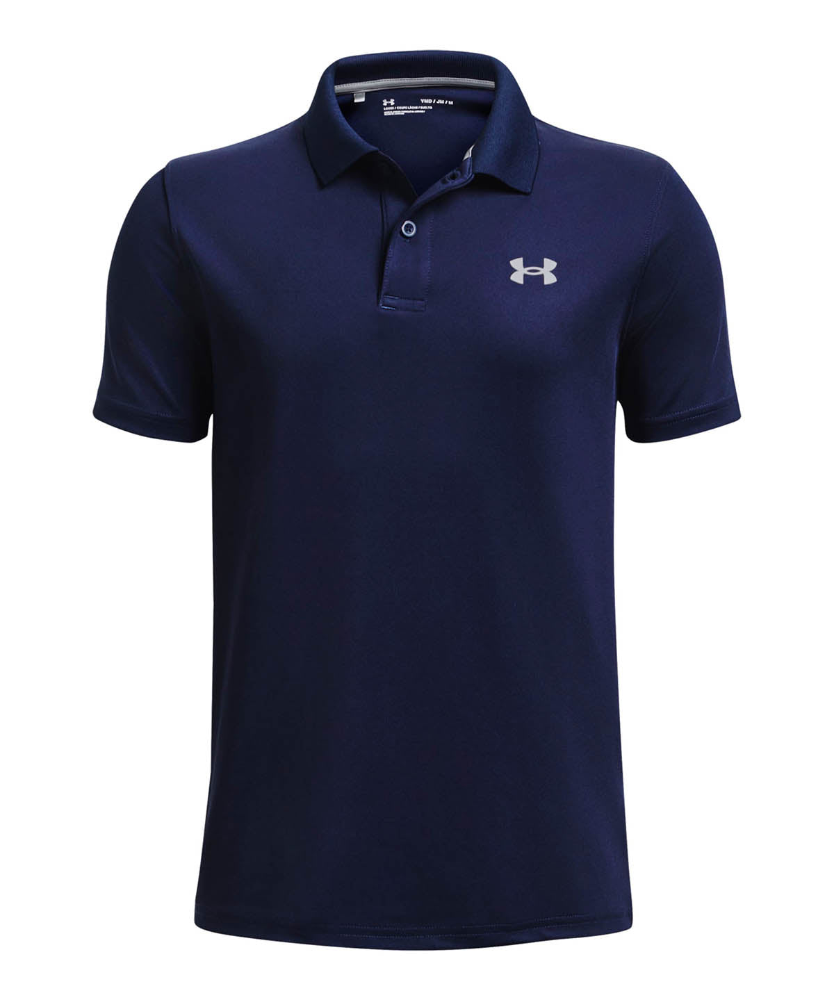 Polera manga corta de Golf para niño azul Under Armour