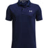 Polera manga corta de Golf para niño azul Under Armour