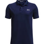 Polera manga corta de Golf para niño azul Under Armour