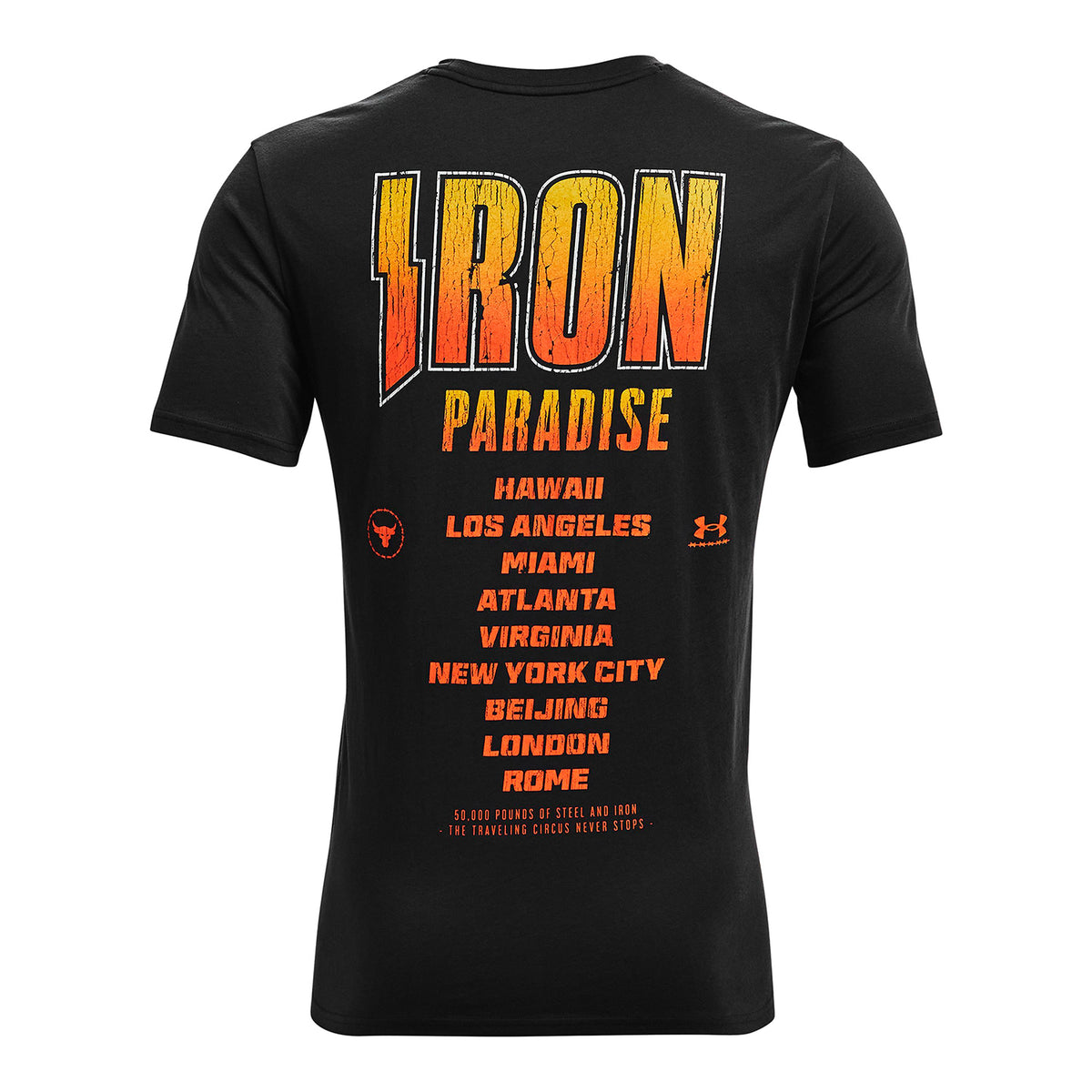 Polera UA Project Rock IRON TOU para Hombre
