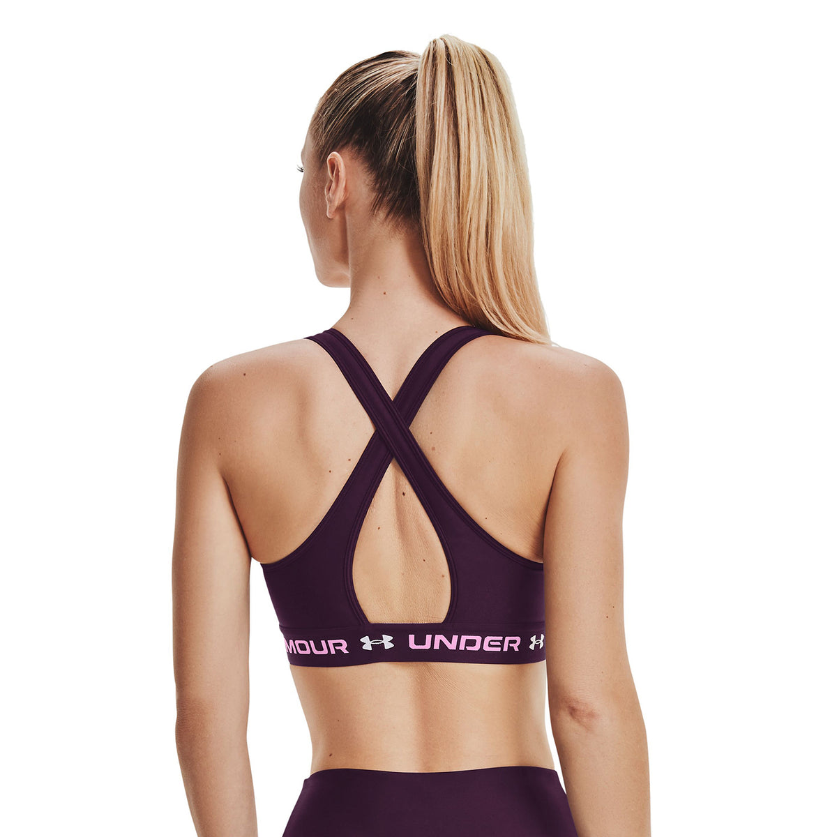 Sosten Deportivo Armour® Mid Crossback 3-Color para Mujer