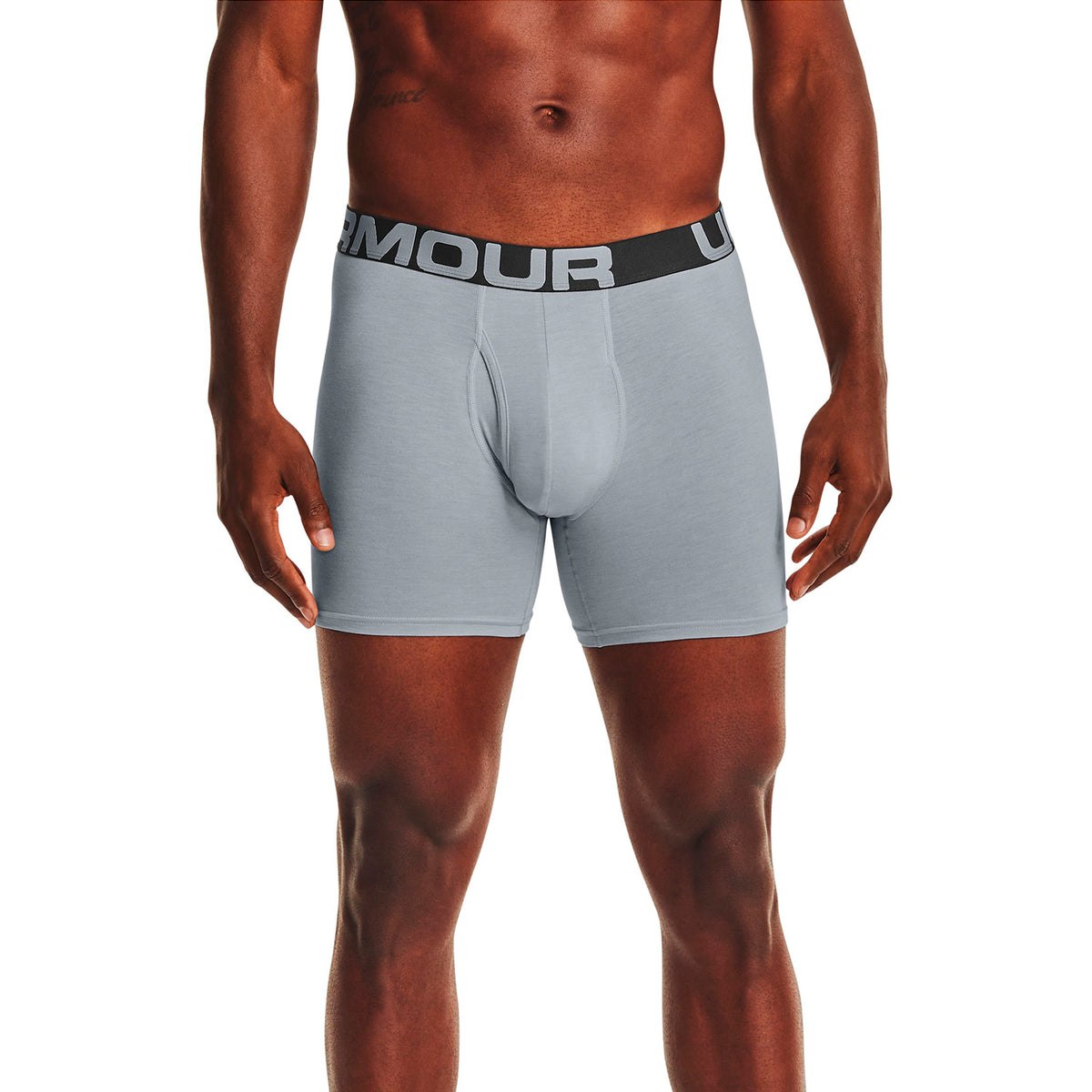 Paquete de 3 Charged Cotton de 15 cm Boxerjock para hombre Under Armour
