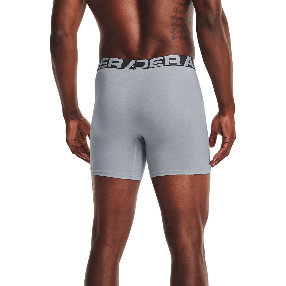Paquete de 3 Charged Cotton de 15 cm Boxerjock para hombre Under Armour