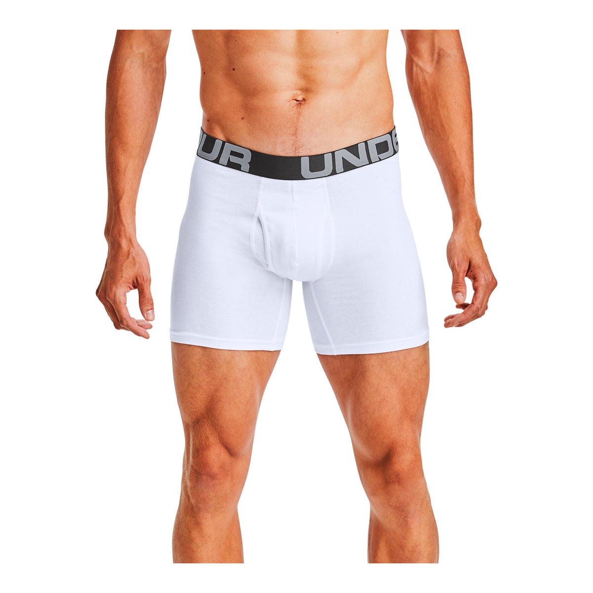 Paquete de 3 Charged Cotton de 15 cm Boxerjock para hombre Under Armour