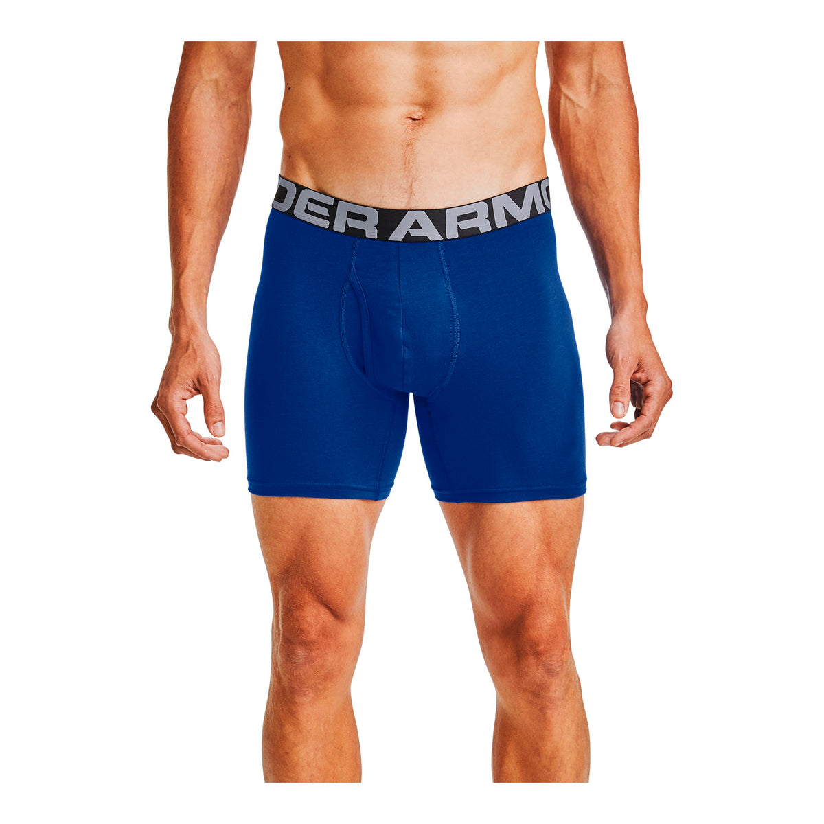 Paquete de 3 Charged Cotton de 15 cm Boxerjock para hombre Under Armour