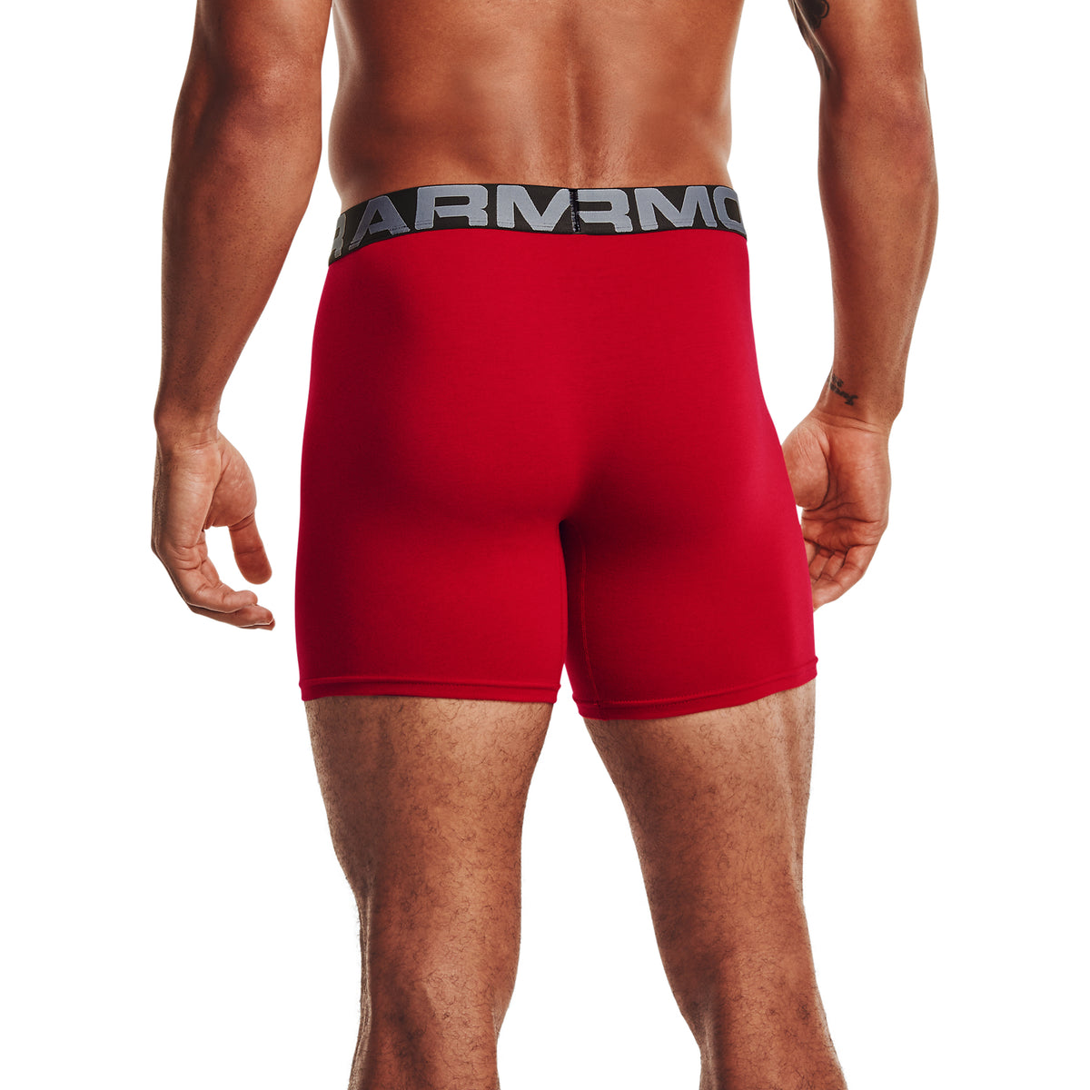 Paquete de 3 Charged Cotton de 15 cm Boxerjock para hombre Under Armour
