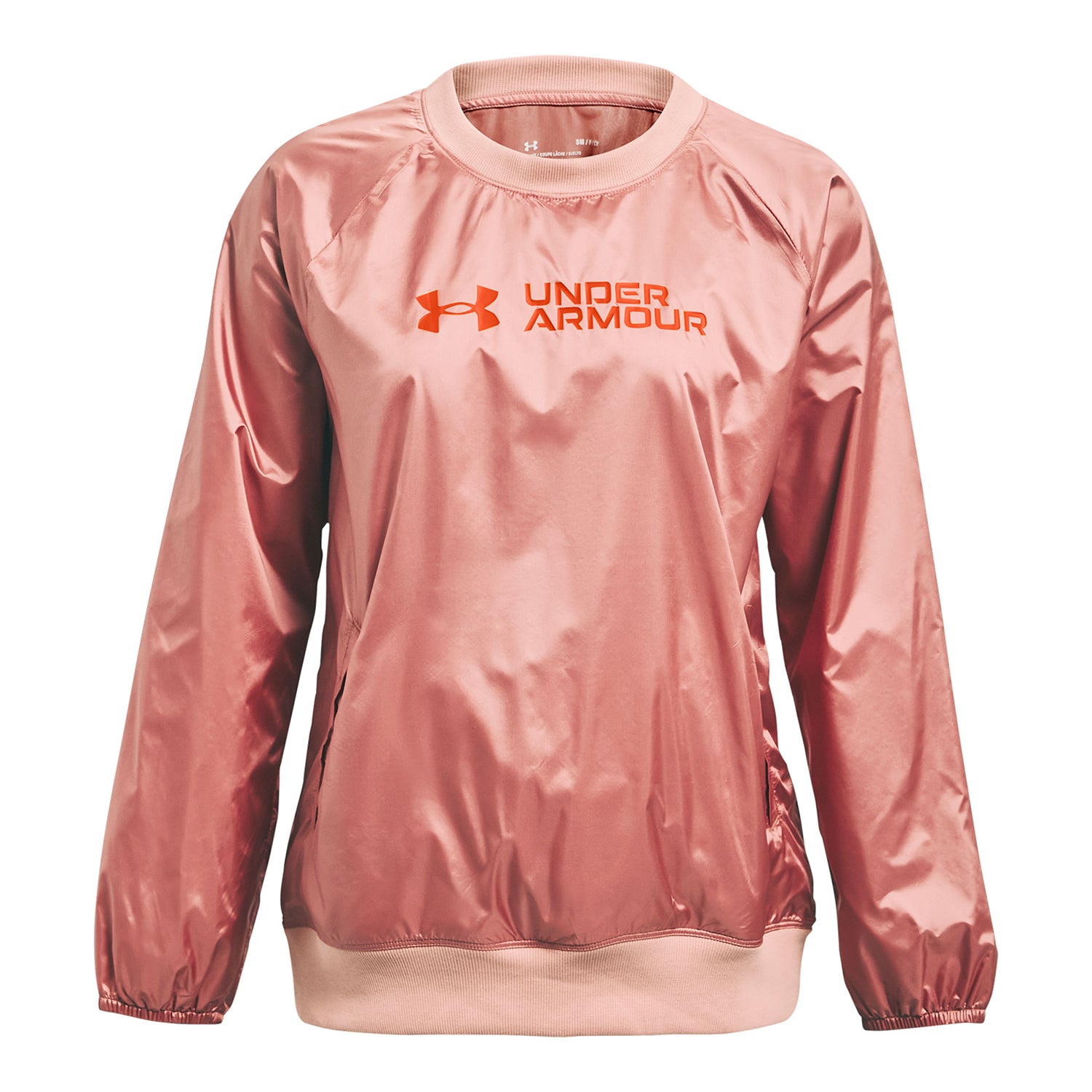 Poleron UA RECOVER™ Woven Shine Crew para Mujer