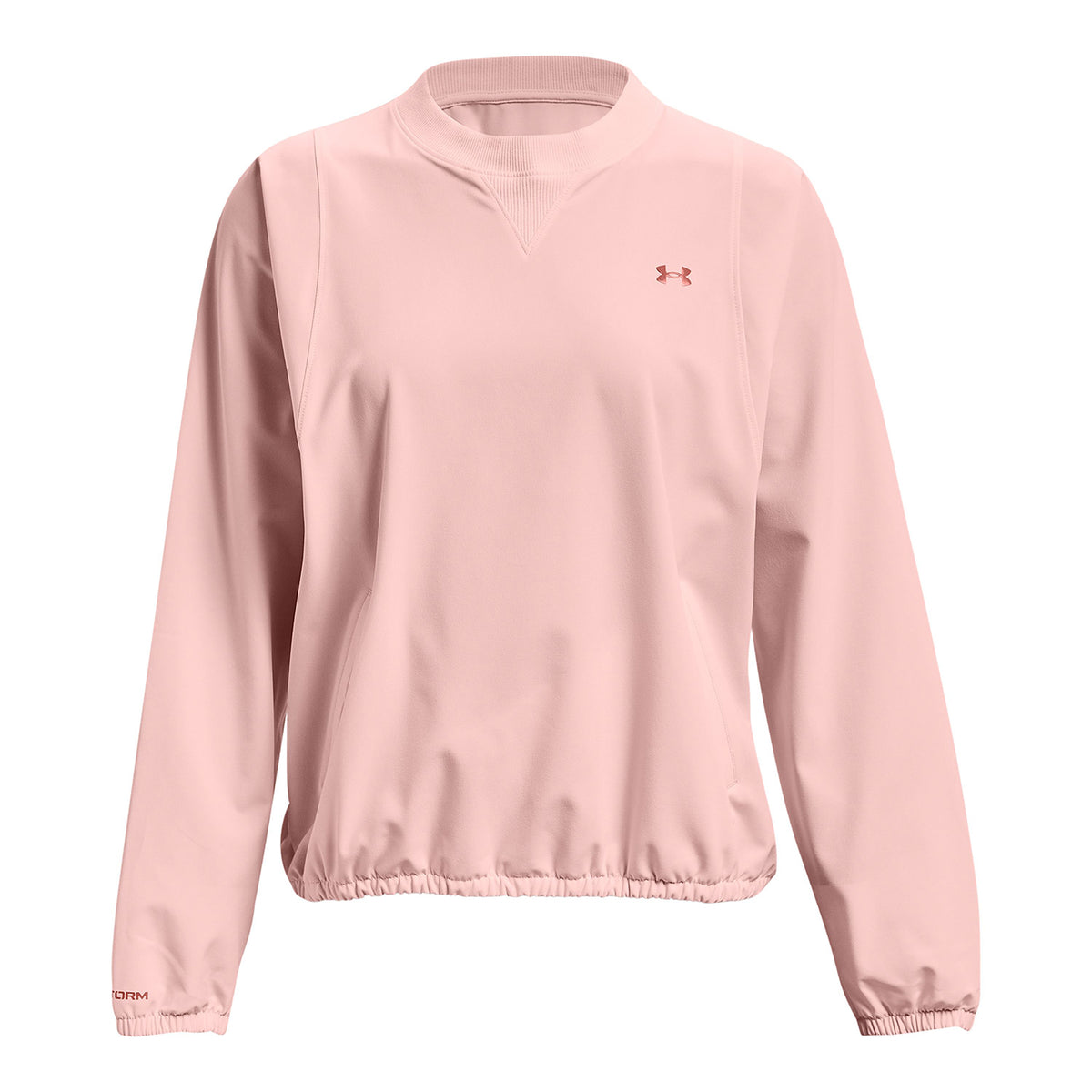 Poleron UA Woven Crew para Mujer