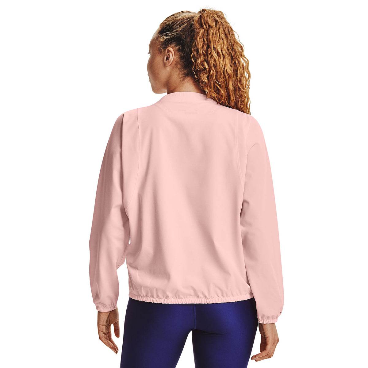 Poleron UA Woven Crew para Mujer