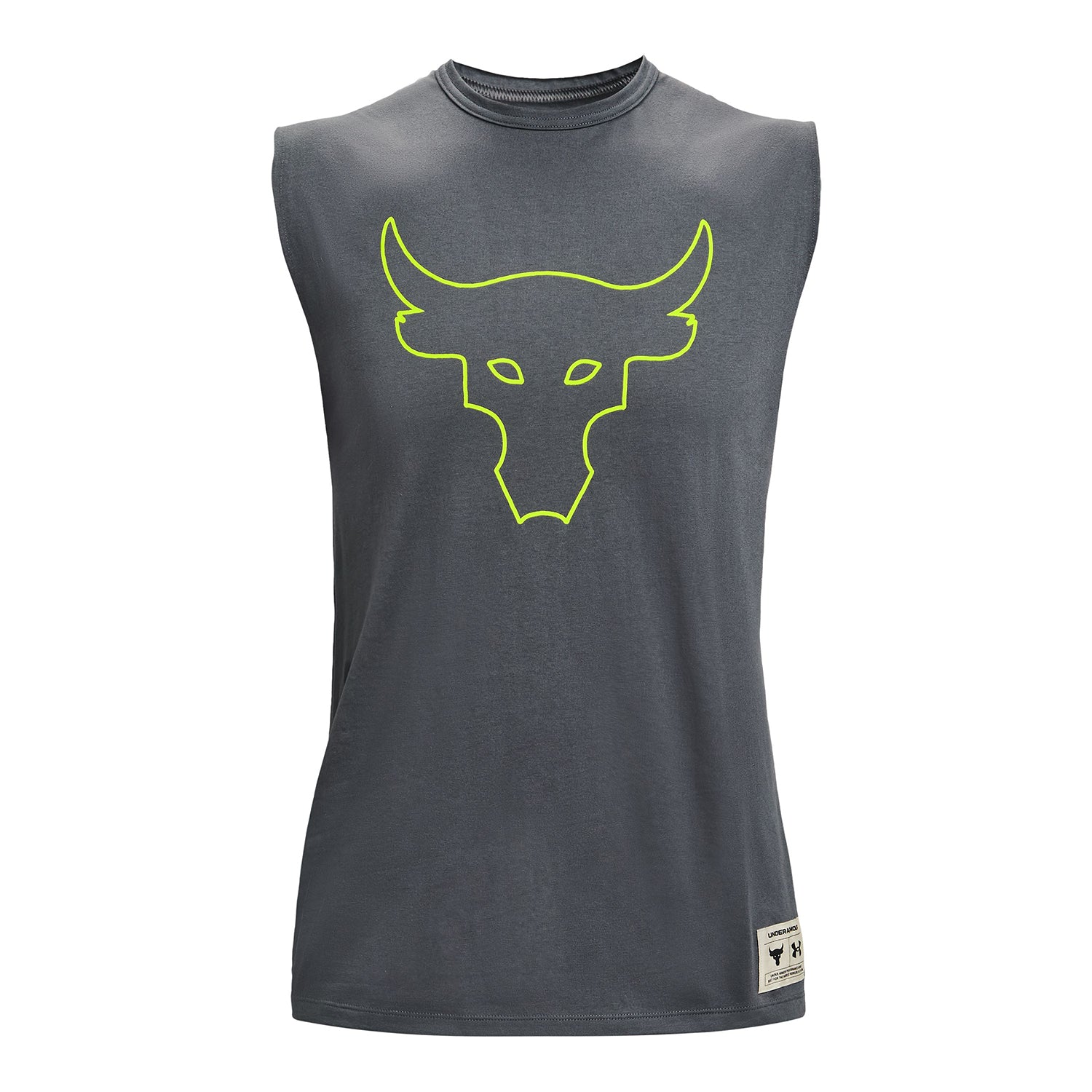 Polera sin mangas UA Project Rock para hombre