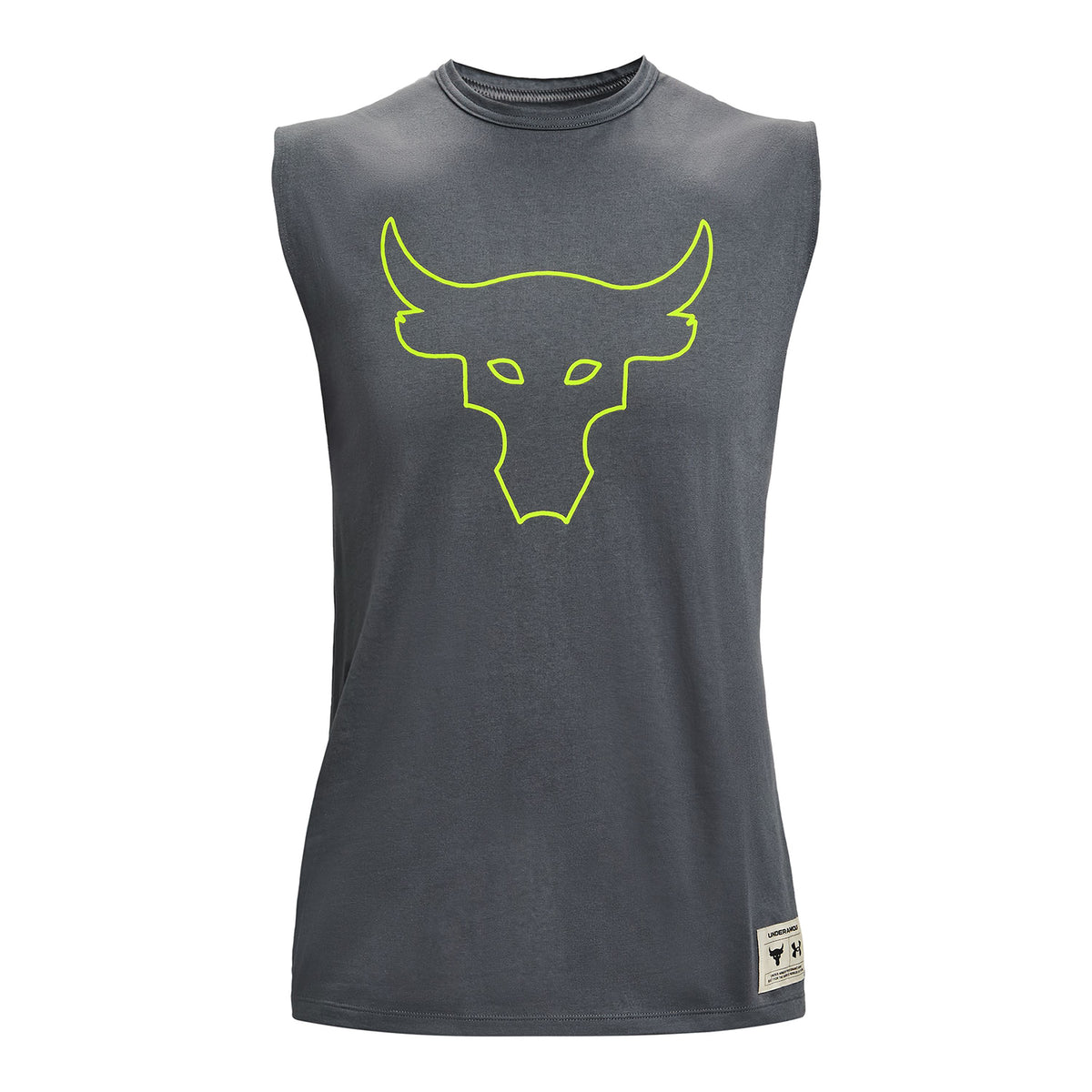 Polera sin mangas UA Project Rock para hombre