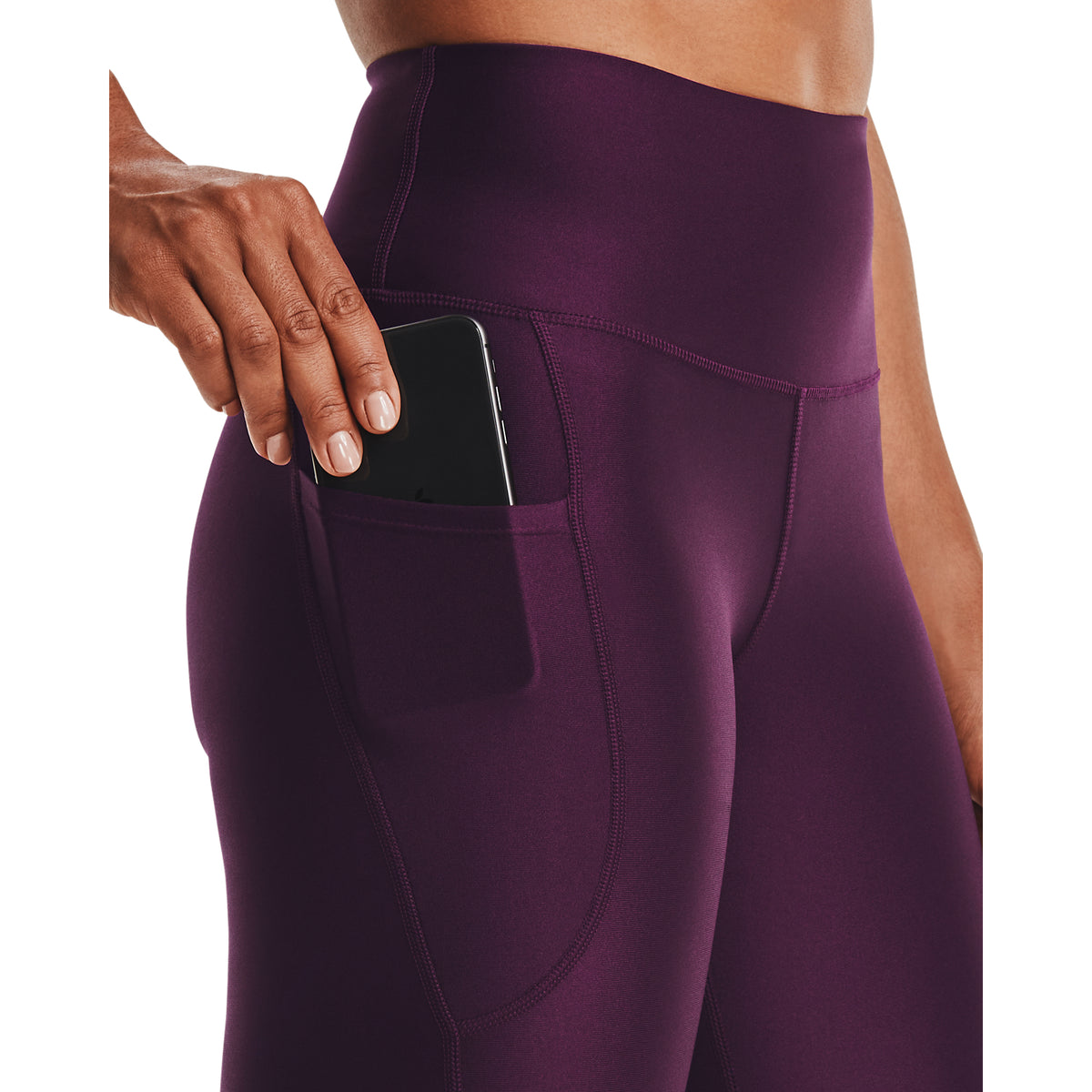 Calzas HeatGear® Armour con pretina antideslizante para mujer