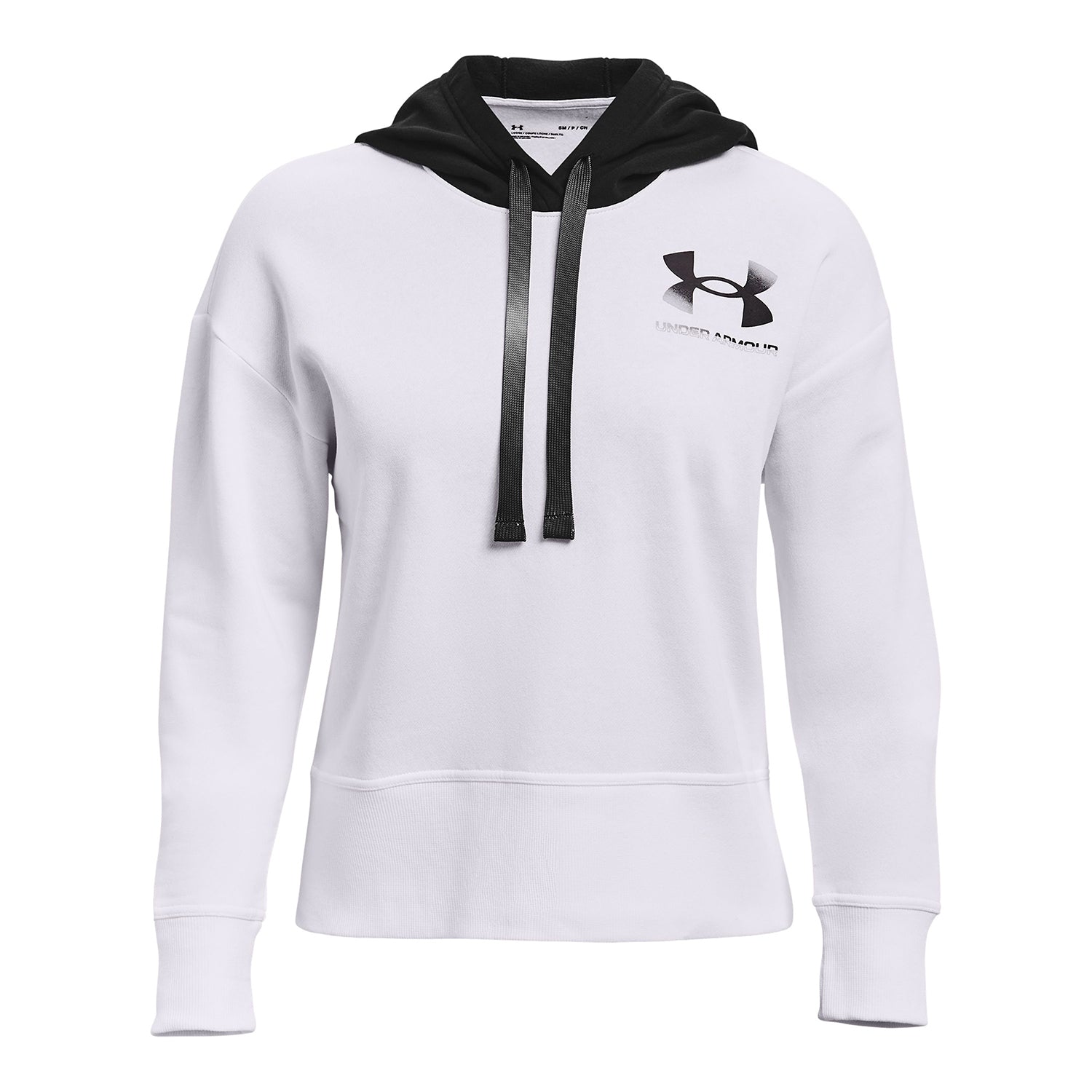 Poleron con gorro UA Rival Fleece Gradient para Mujer