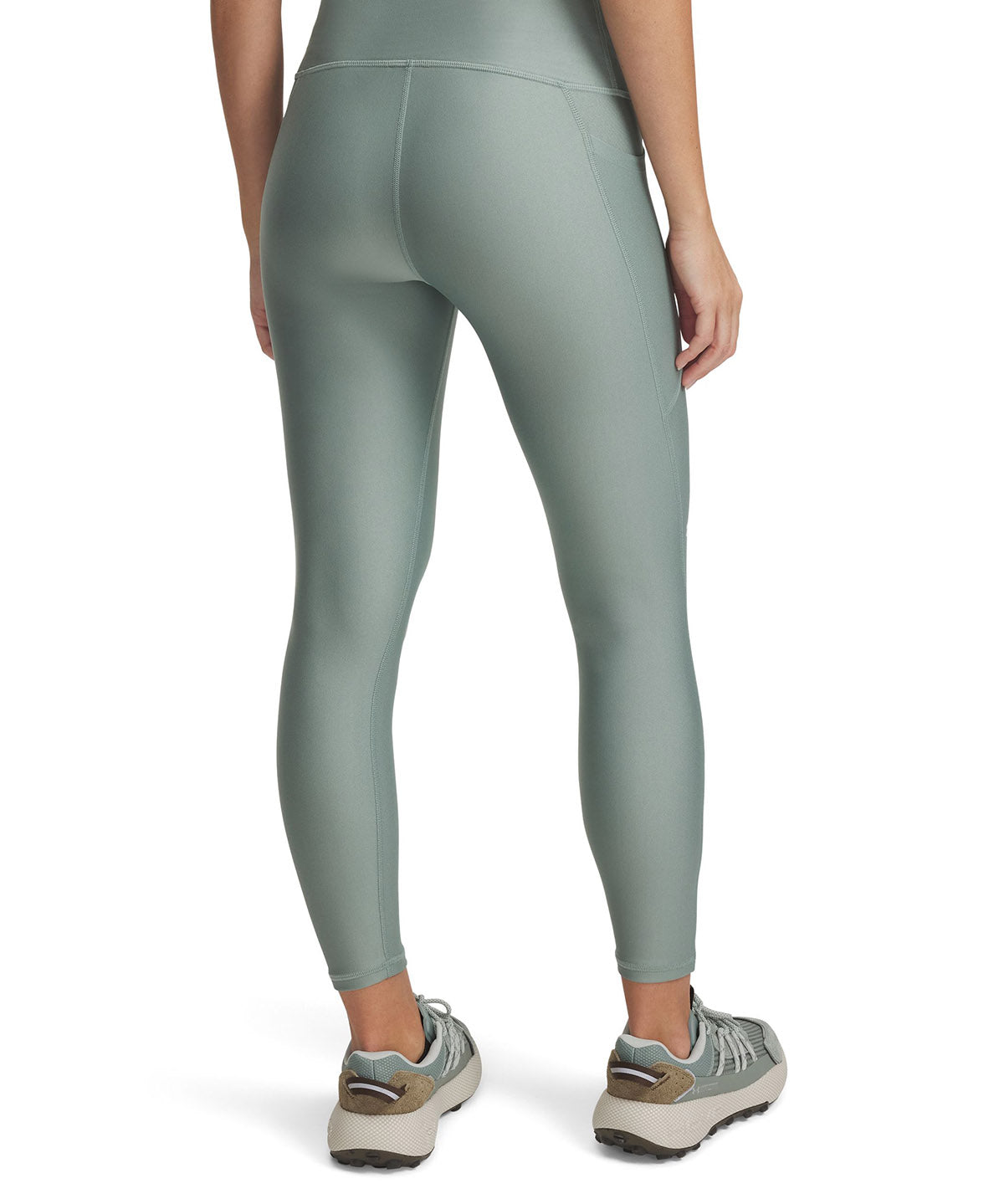 Calzas Under Armour tech verde para mujer