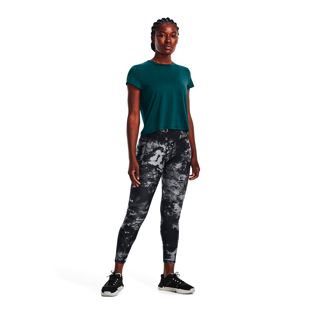 Calzas HeatGear Under Armour Printed Ankle para Mujer