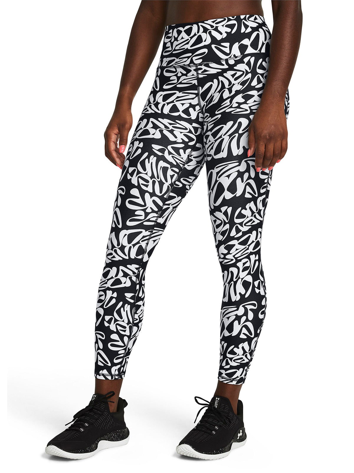 Calzas HeatGear Under Armour Printed Ankle para Mujer