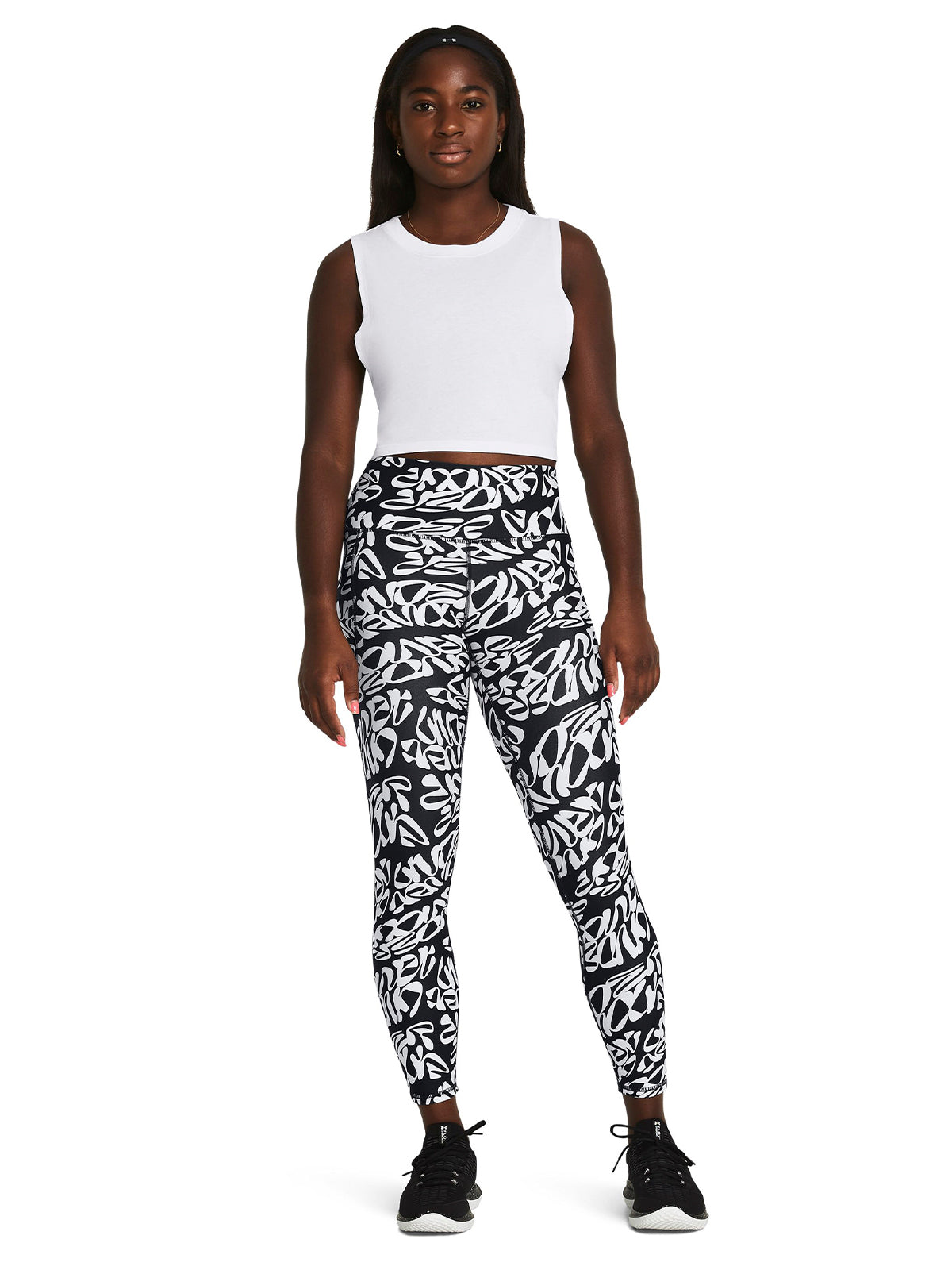 Calzas HeatGear Under Armour Printed Ankle para Mujer