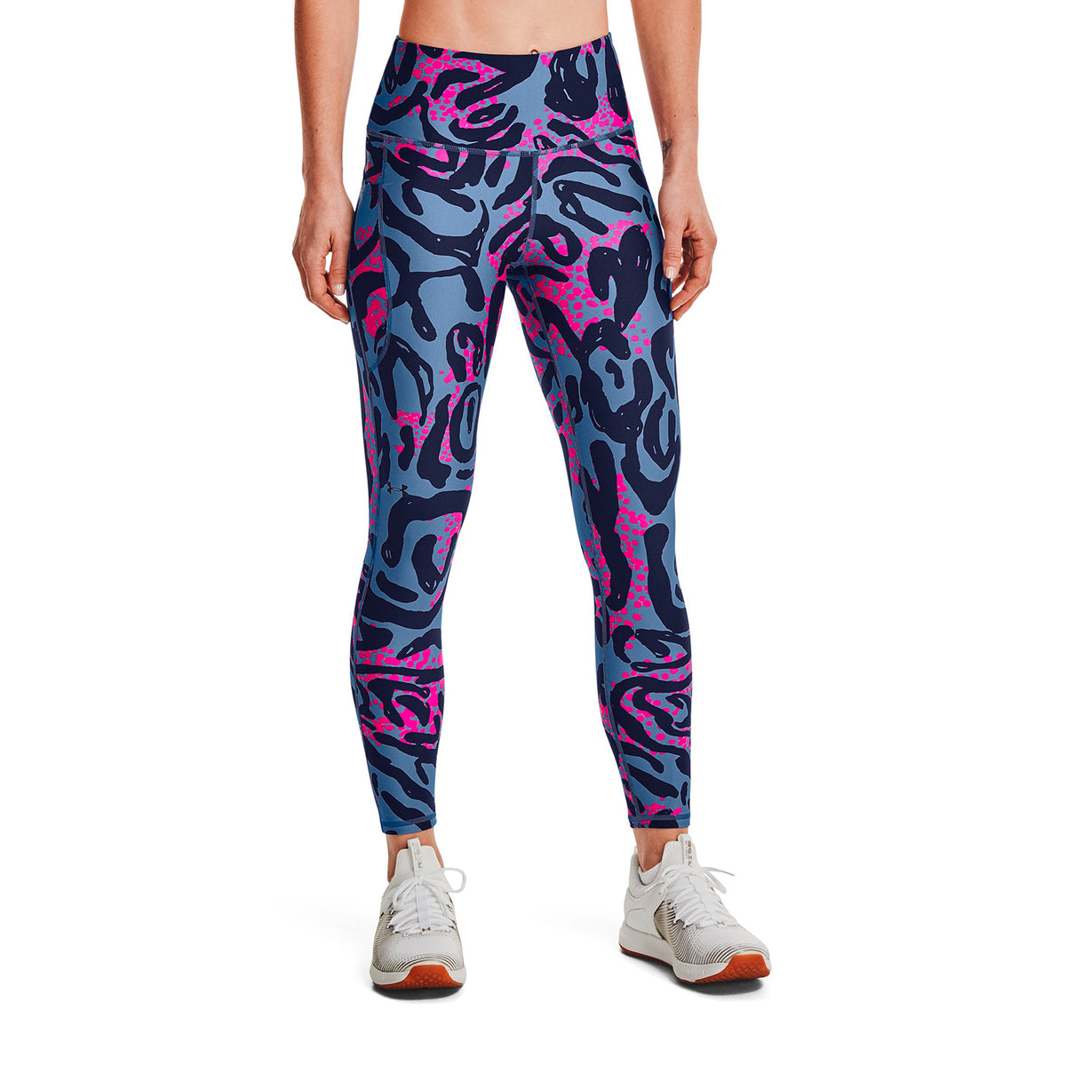 Calzas HeatGear Under Armour Printed Ankle para Mujer