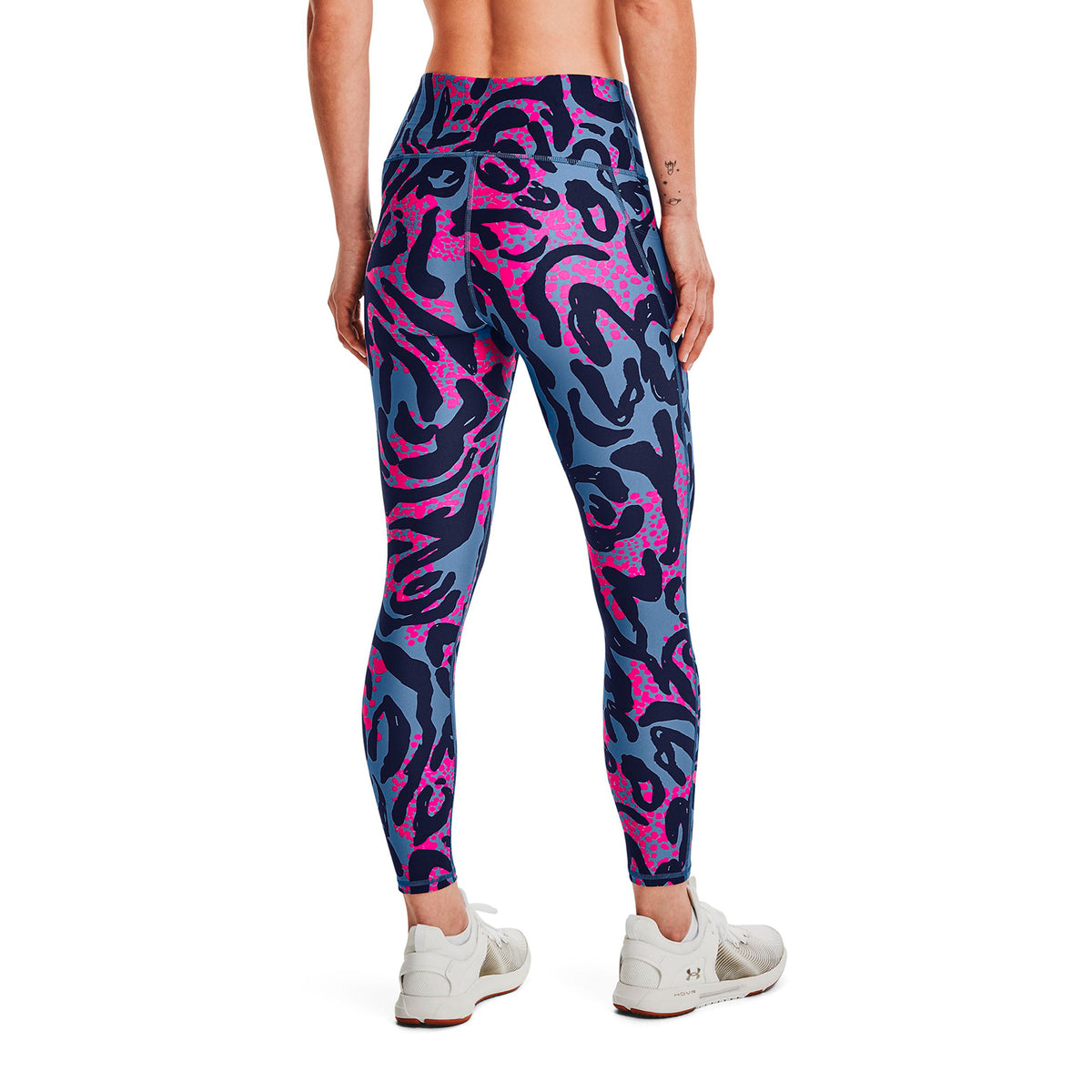 Calzas HeatGear Under Armour Printed Ankle para Mujer