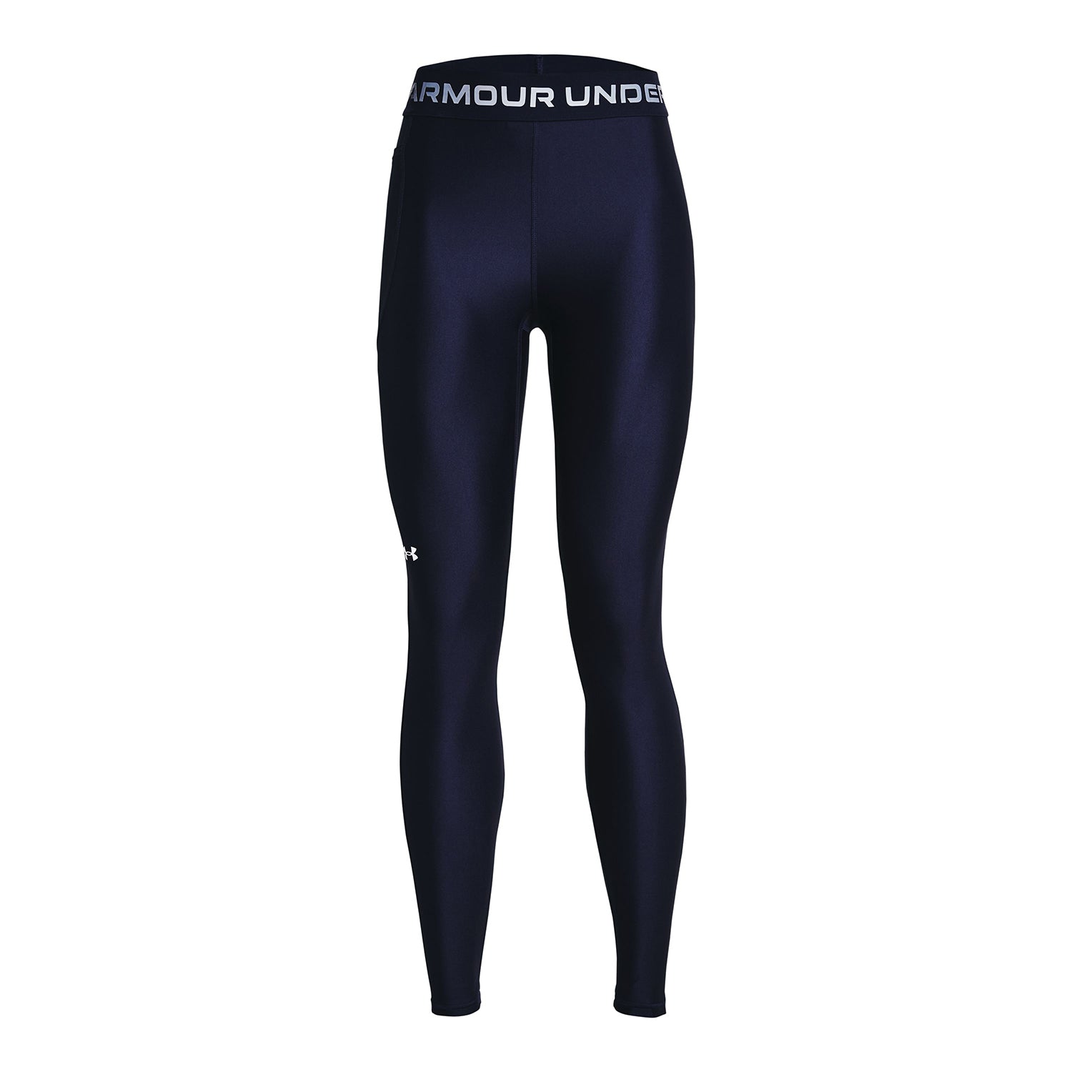 Calzas HeatGear® Armour Wordmark Waistband Full-Length para Mujer