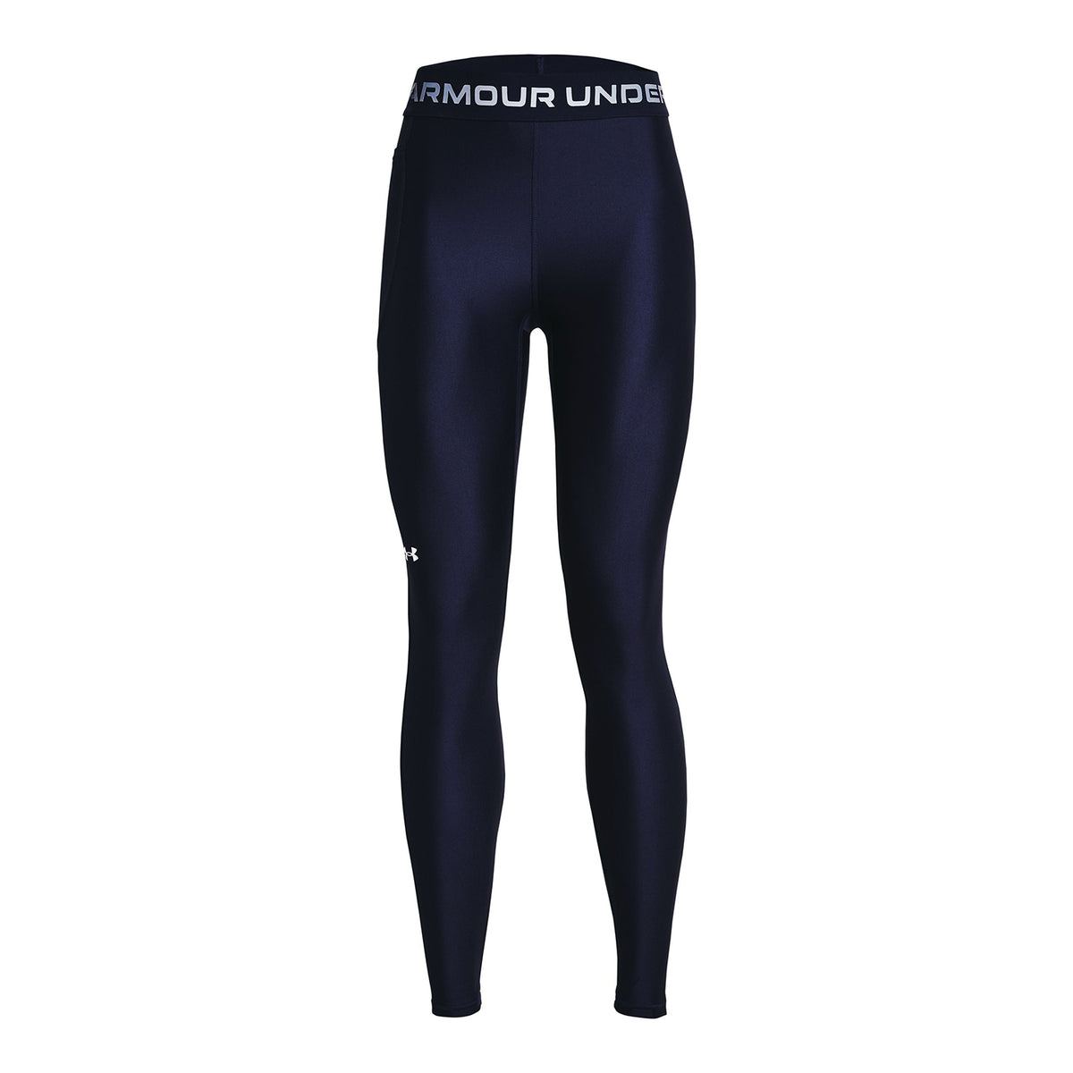 Calzas HeatGear® Armour Wordmark Waistband Full-Length para Mujer