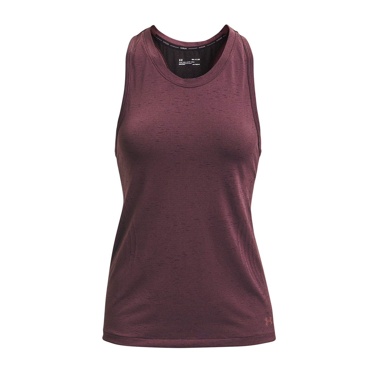 Polera sin mangas UA Seamless Run para mujer