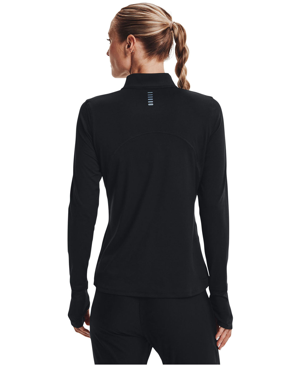 Polerón UA Qualifier Run 2.0 ½ Zip para mujer