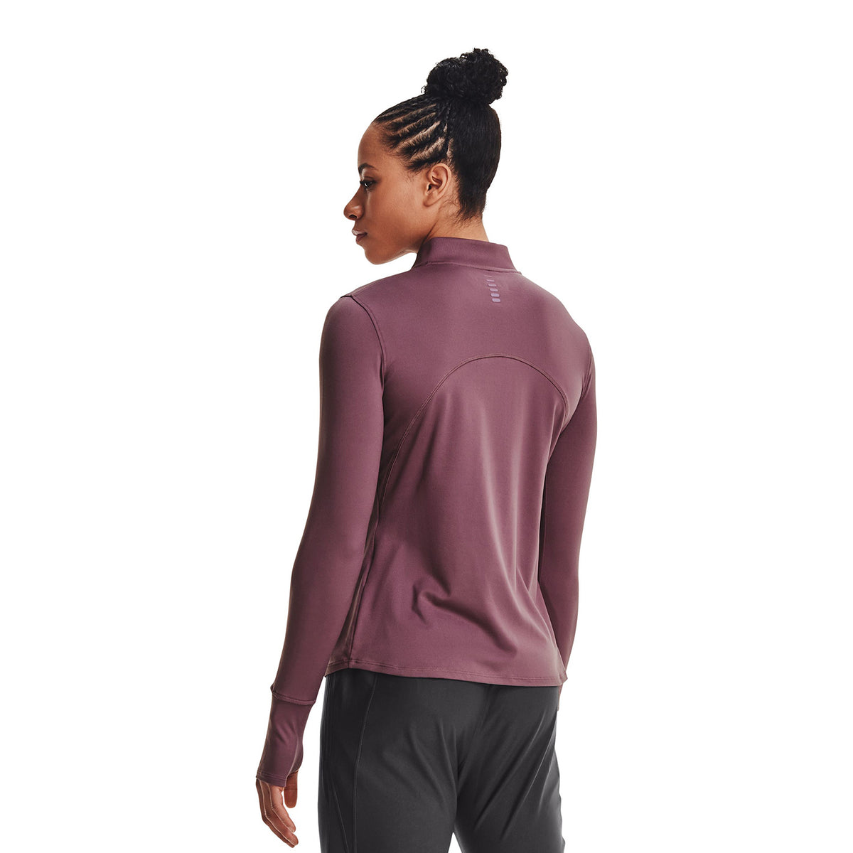 Polerón UA Qualifier Run 2.0 ½ Zip para mujer