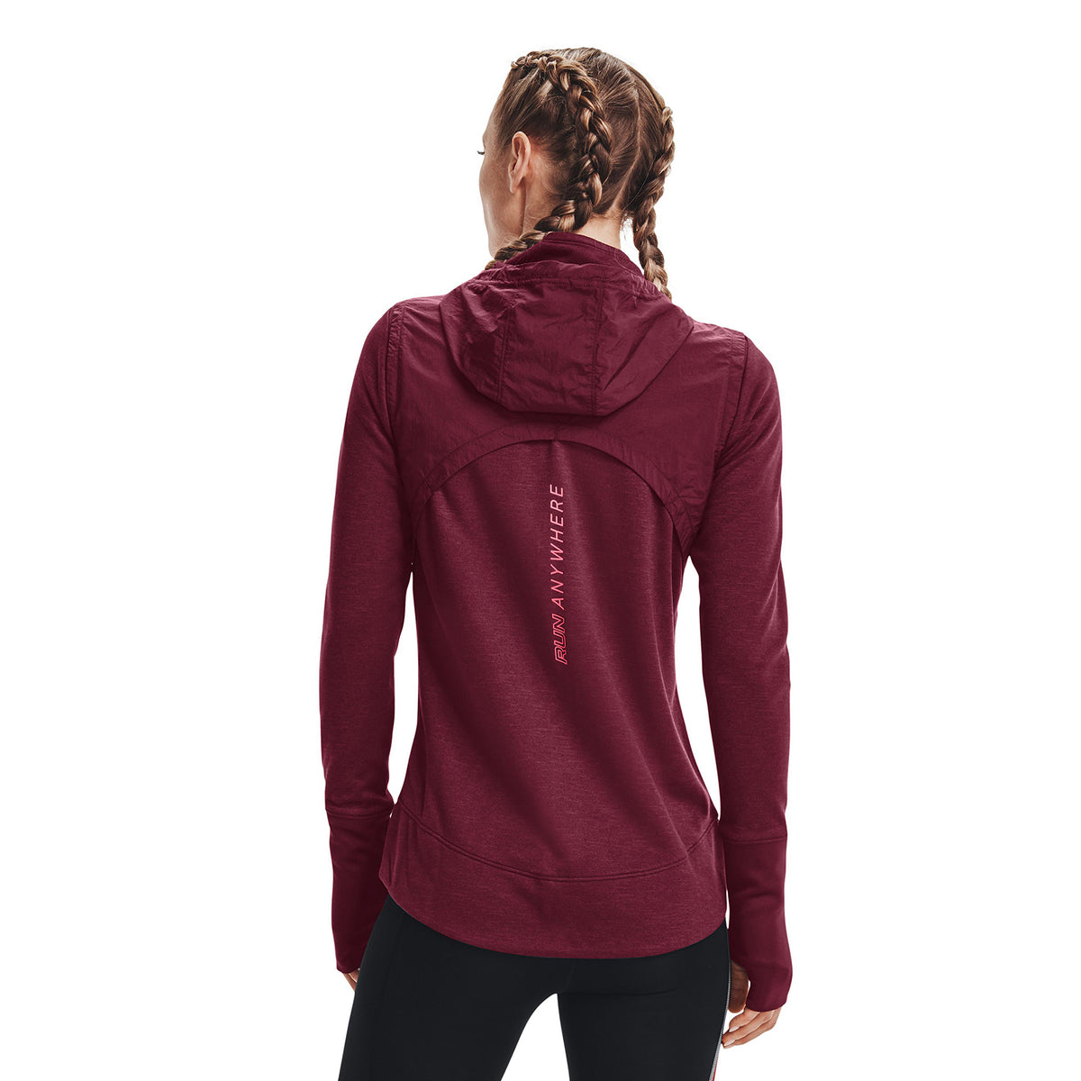 Chaqueta UA Run Anywhere Hybrid para mujer