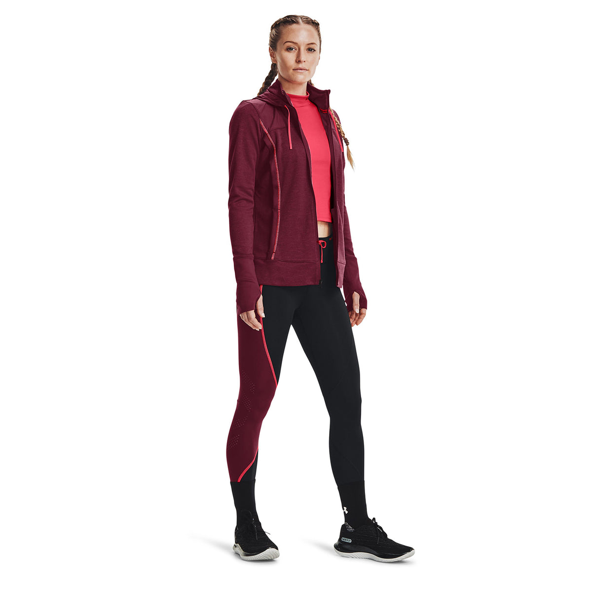 Chaqueta UA Run Anywhere Hybrid para mujer