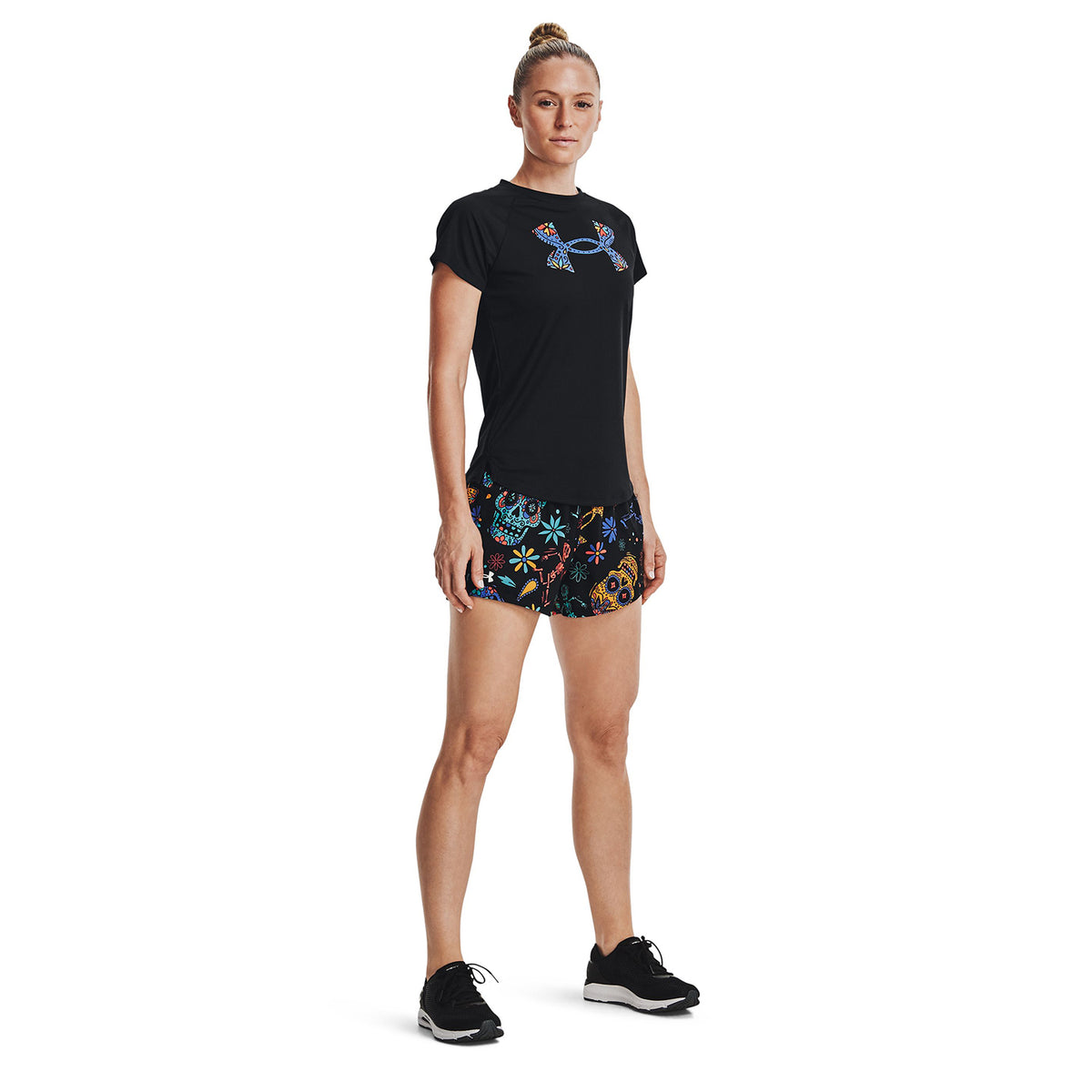 Polera UA Speed Stride Day Of The Dead para mujer