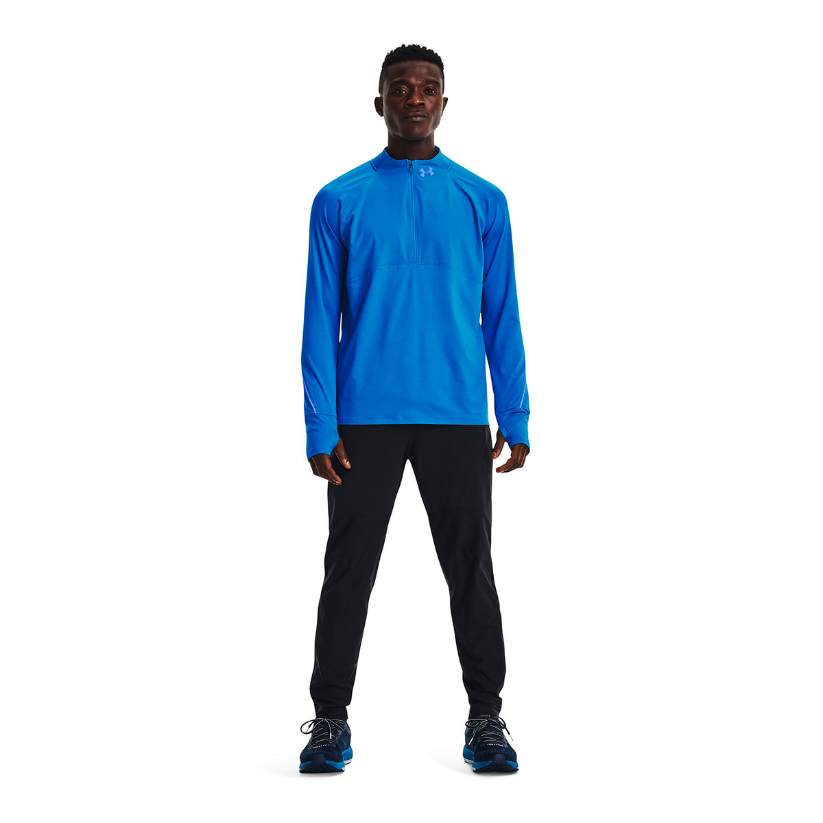 Polerón UA Qualifier Run 2.0 ½ Zip para hombre