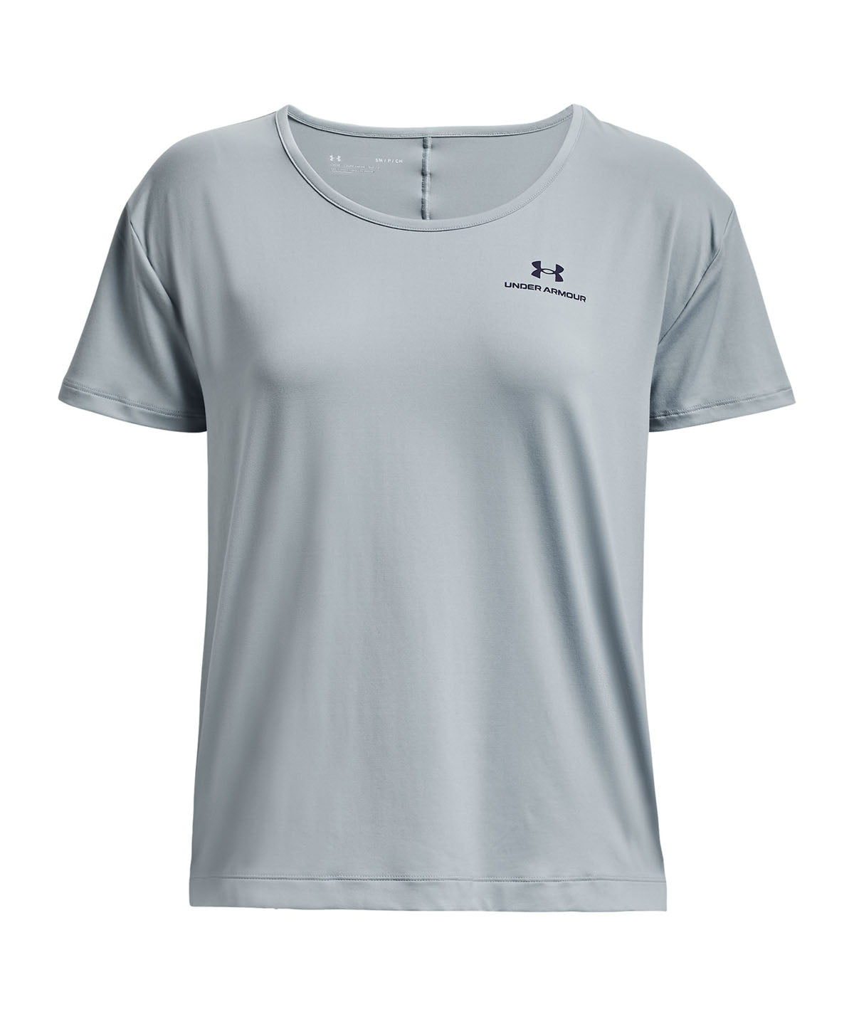 Polera manga corta UA RUSH Energy Core para mujer