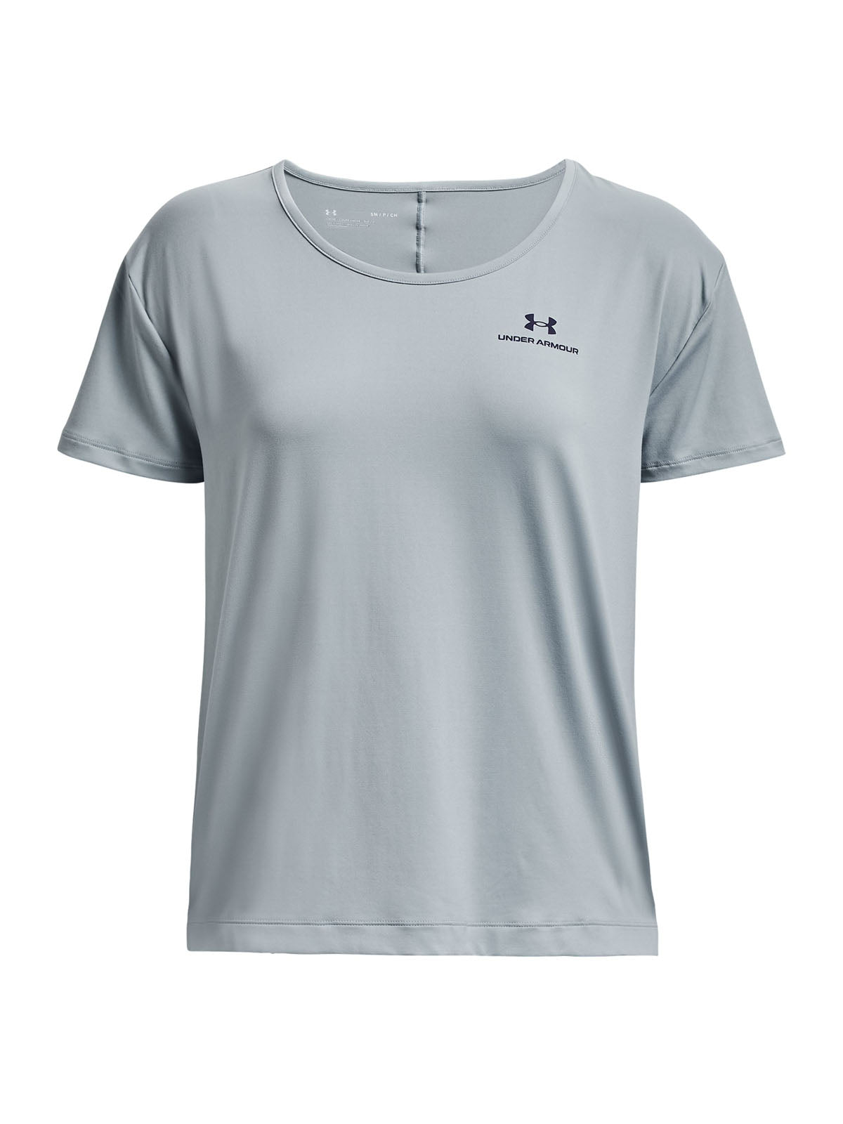 Polera manga corta UA RUSH Energy Core para mujer