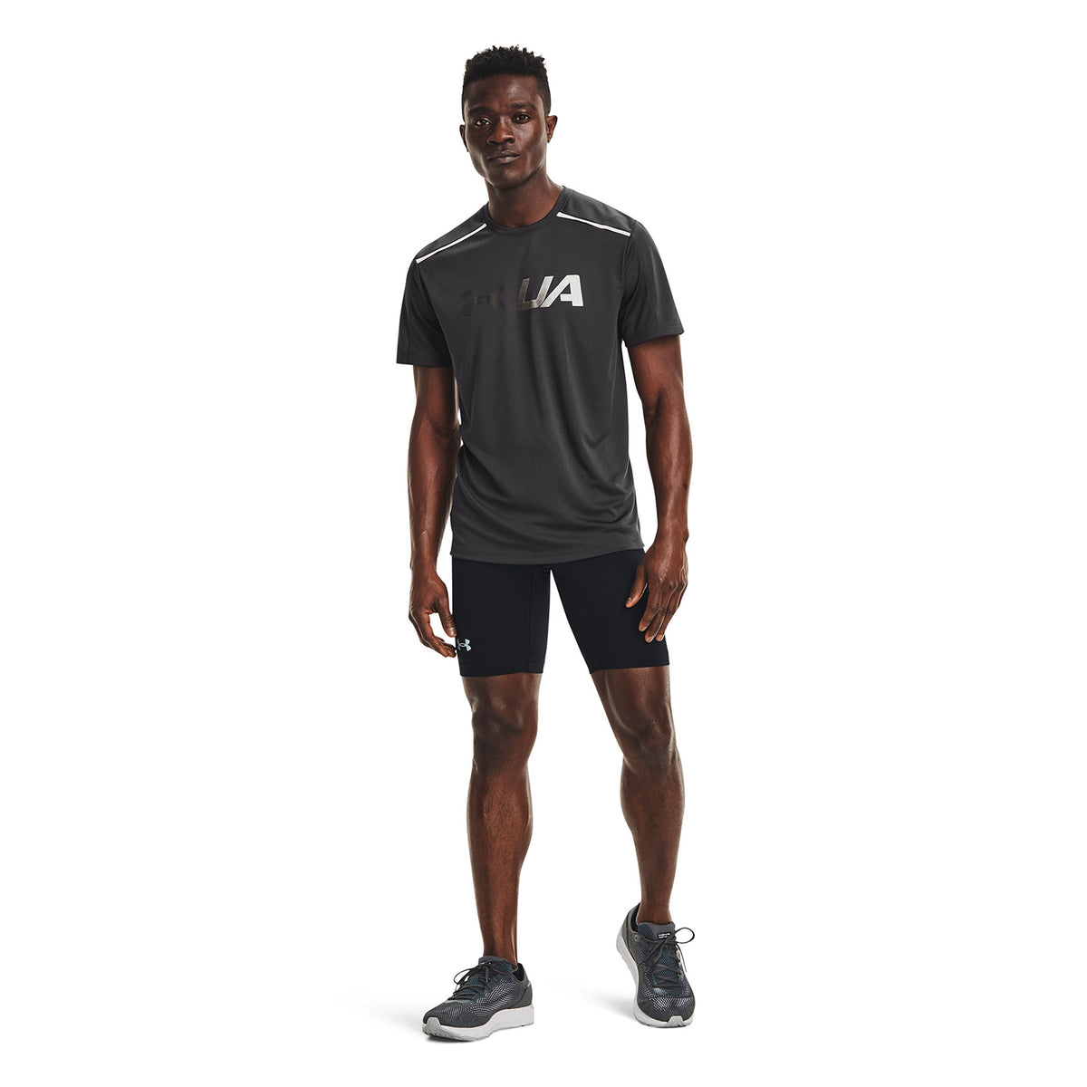 Polera UA Run Graphic Print Fill para hombre