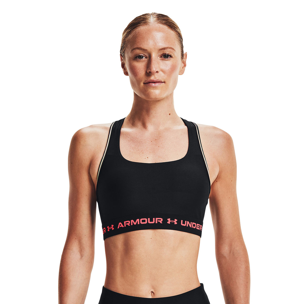 Sostén deportivo Armour® Mid Crossback 80s para mujer