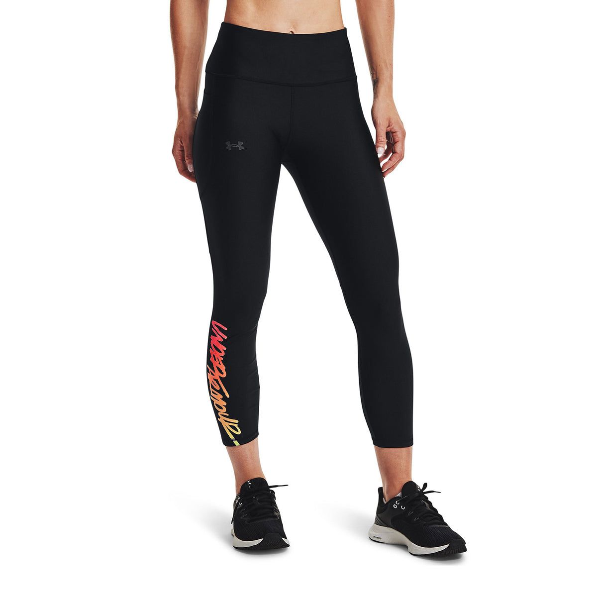 Leggings HeatGear® Armour Graphic Ankle para mujer