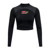 Crop HeatGear®  Mock Neck para mujer