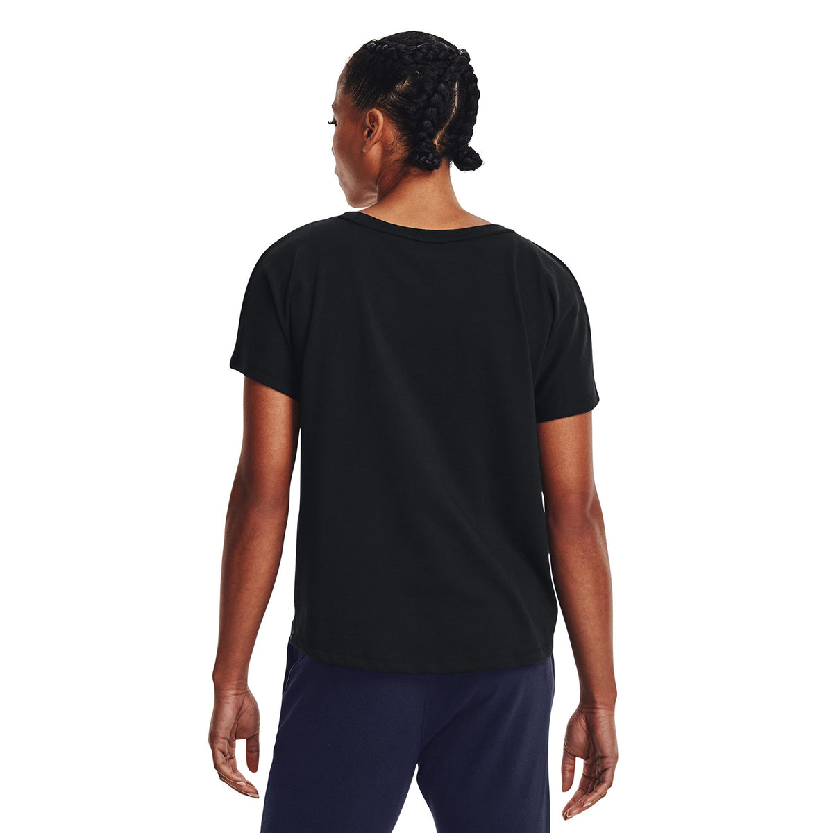 Polera UA Oversized Wordmark Graphic para mujer