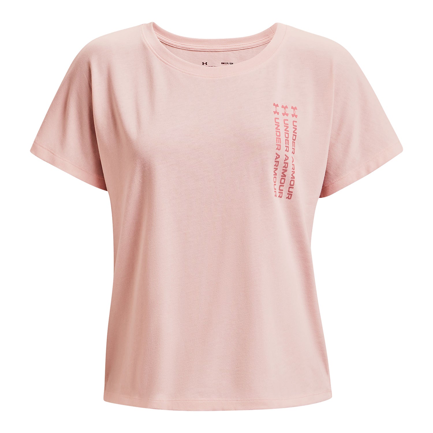 Polera UA Oversized Wordmark Graphic para mujer