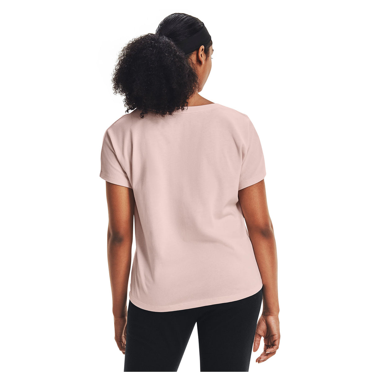 Polera UA Oversized Wordmark Graphic para mujer