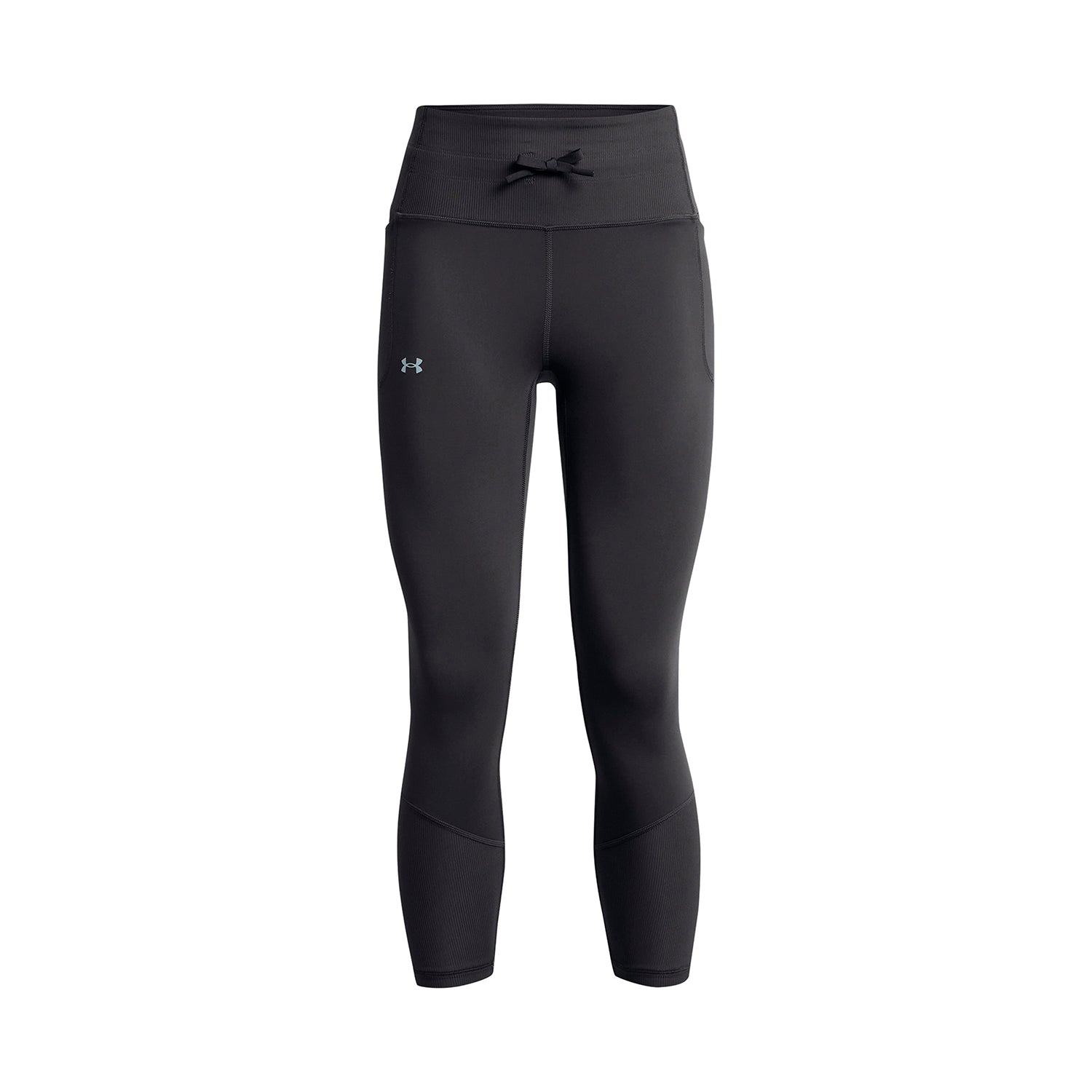 Leggings UA Meridian Rib Waistband Ankle para mujer